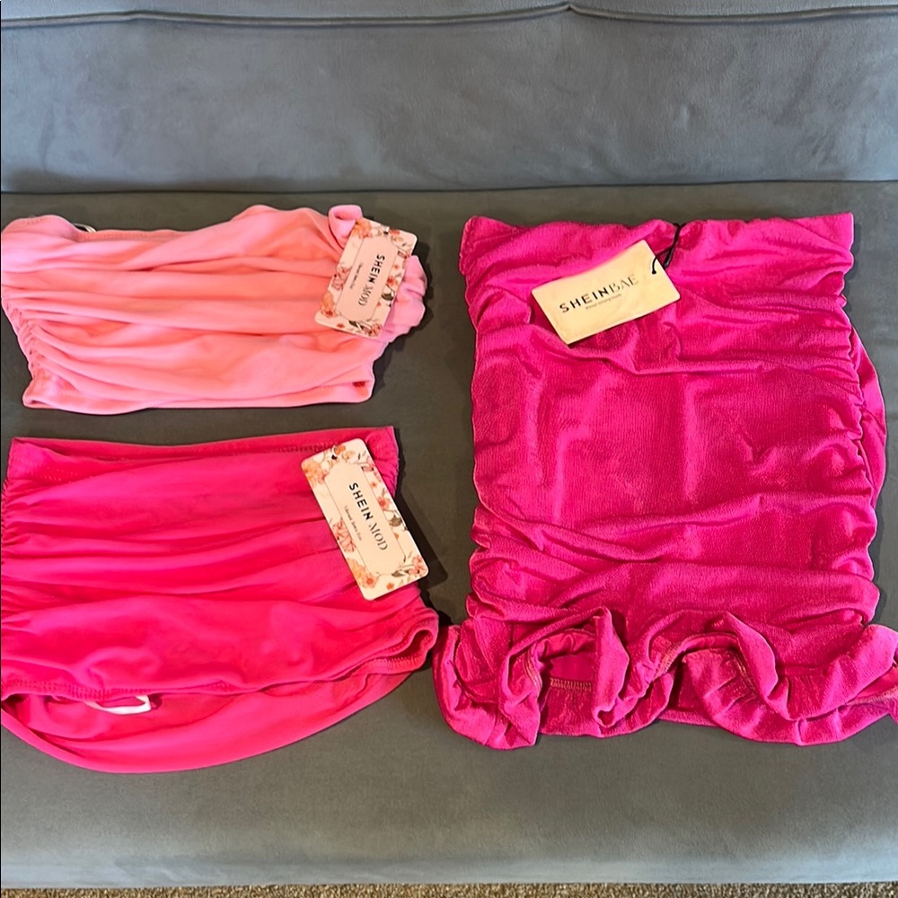 SHEIN - 3 pieces - One Skirt and Two Tops - Size - XS